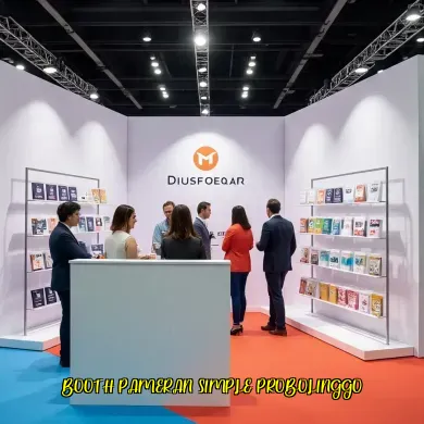 Booth Pameran Simple Probolinggo
